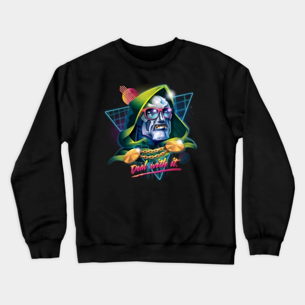 Deal With It Crewneck Sweatshirt by RockyDavies